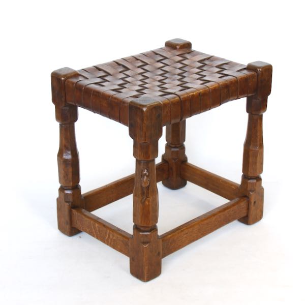 robert thompson mouseman oak stool