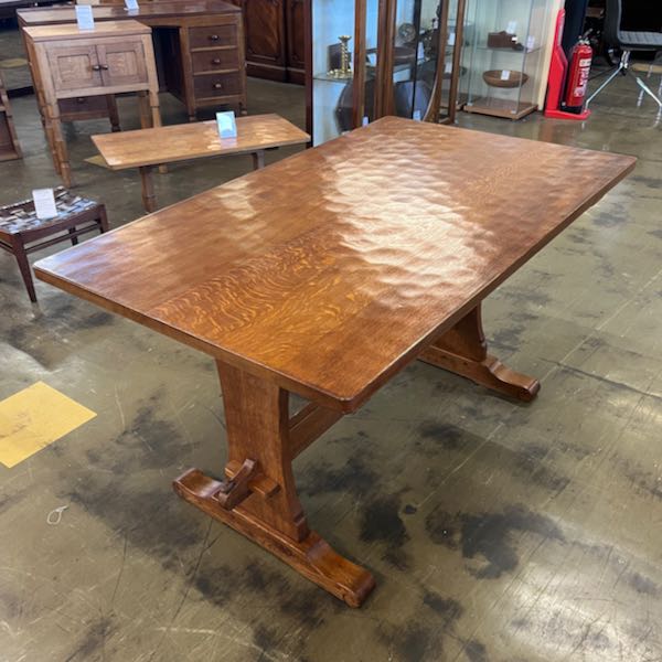 bob wrenman hunter oak dining table