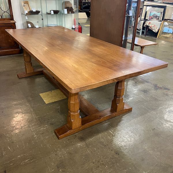 lizardman derk slater oak 8' dining table